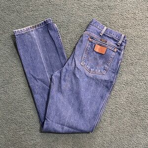 Wrangler Men's Rodeo Cut Blue Jeans